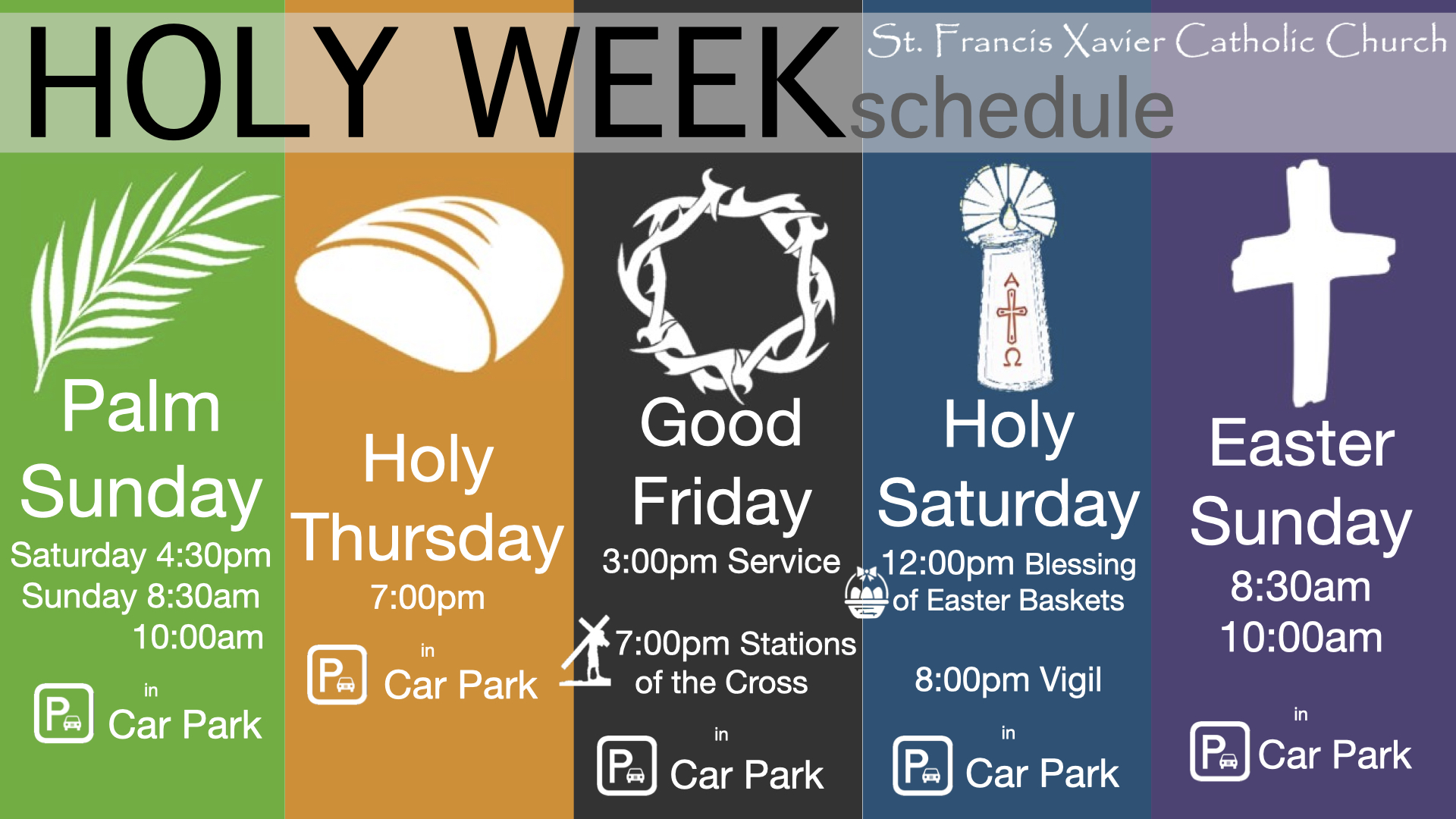 holy week images